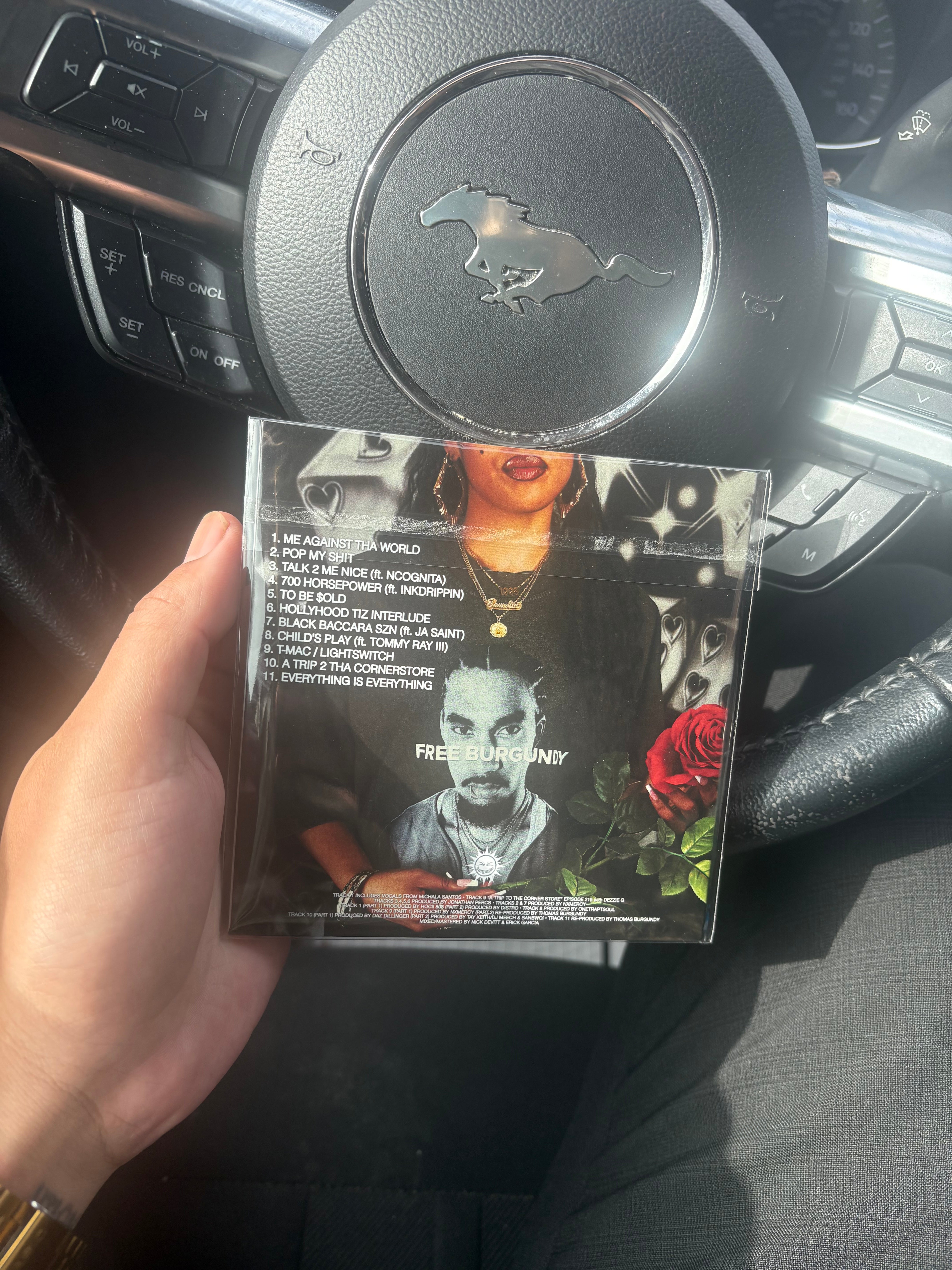 FREE BURGUNDY (CD)