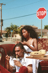 x “LIL SLEEP 4 DINNER” THOMAS BURGUNDY POSTER