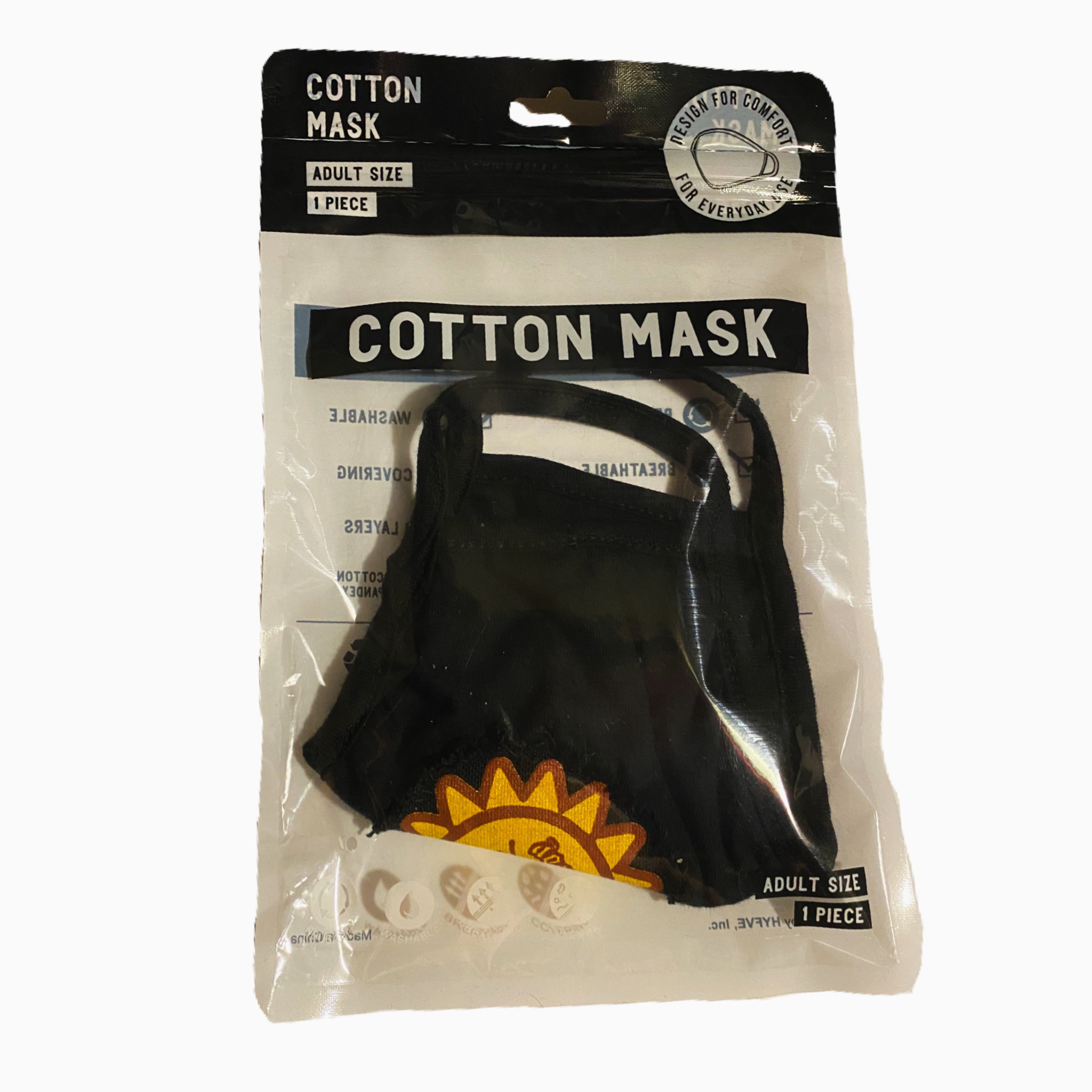 x SUN LOGO (FACE MASK)