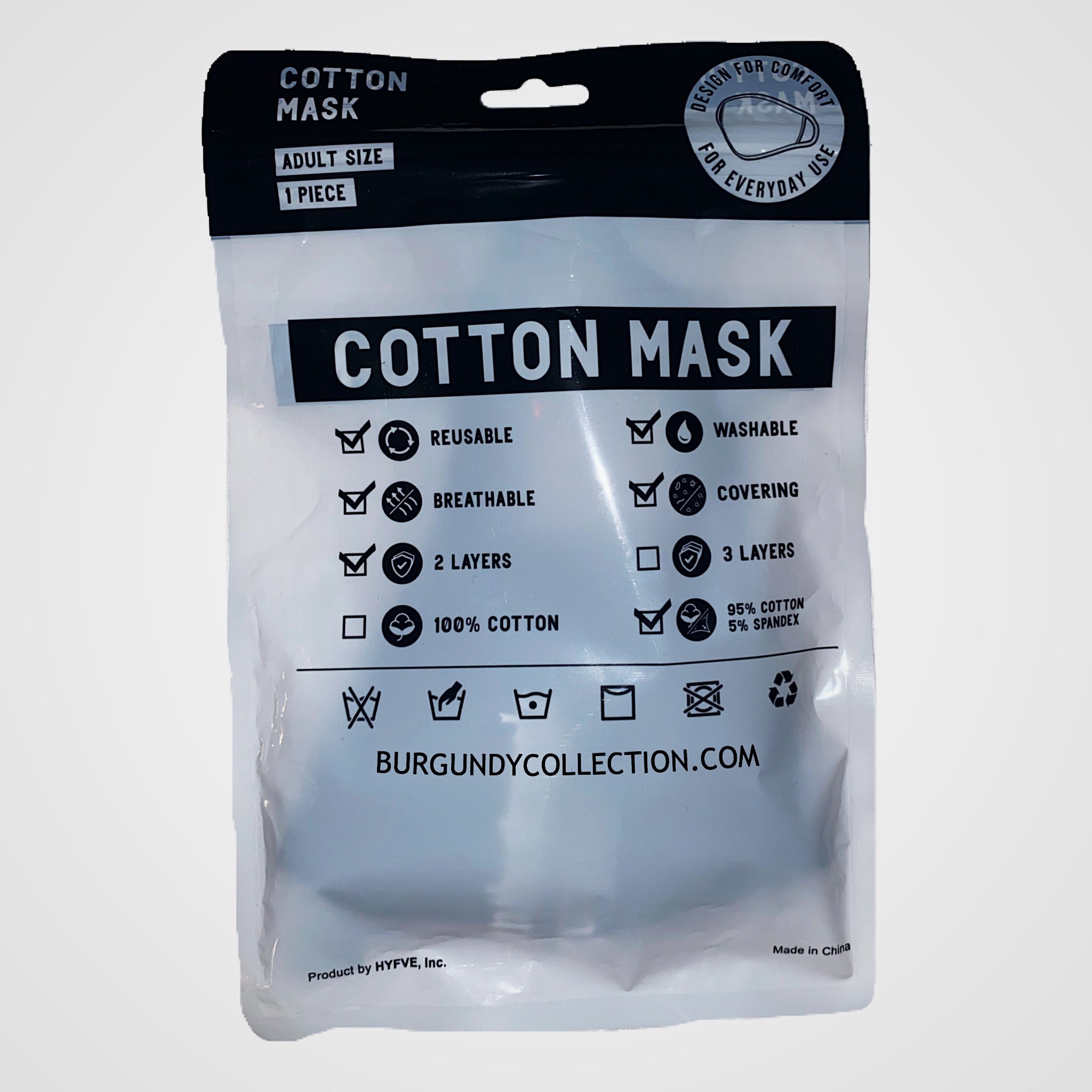 x REVOLUTION (EMBROIDERED FACE MASK)