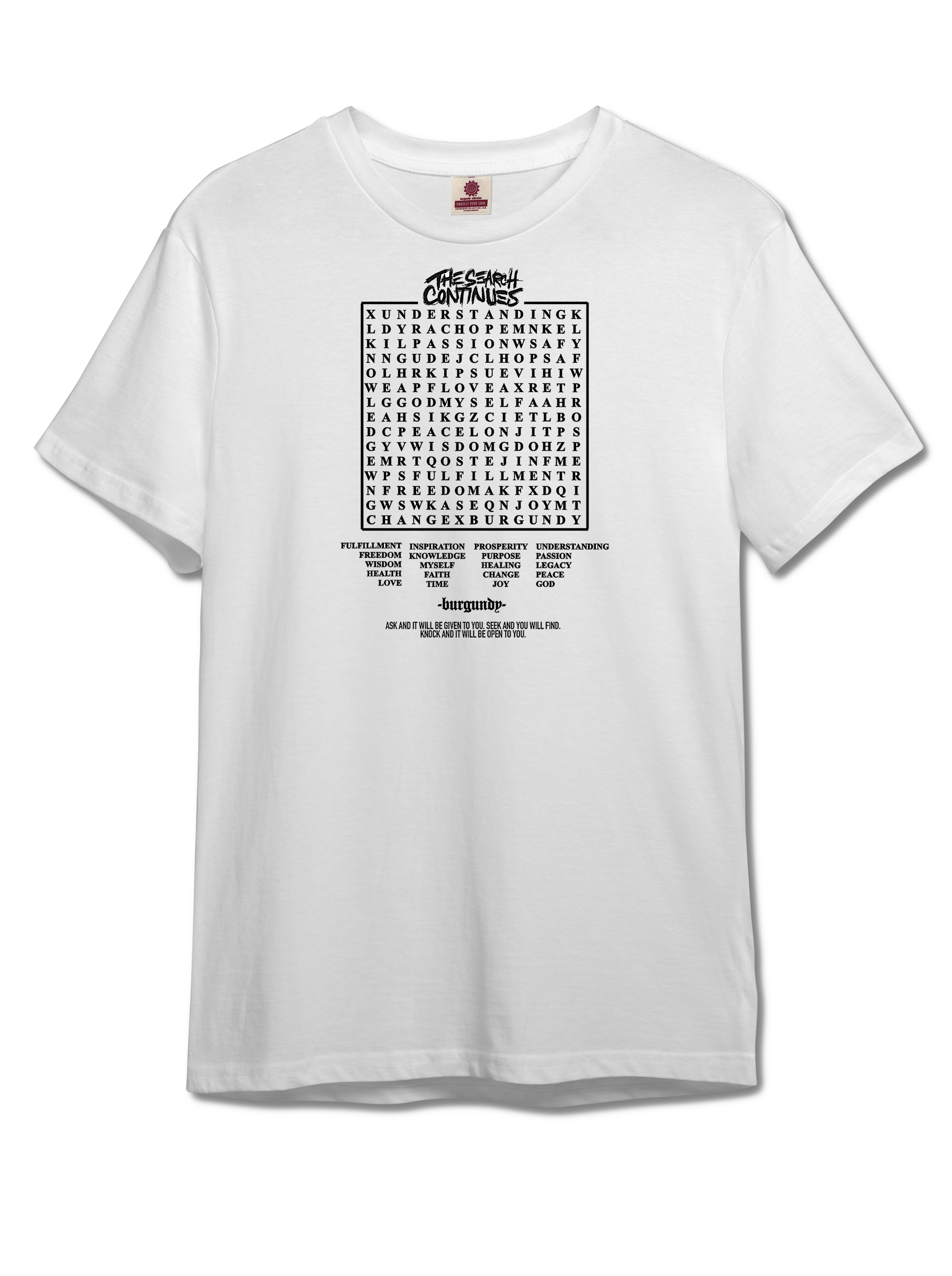 THE SEARCH CONTINUES (T-SHIRT)