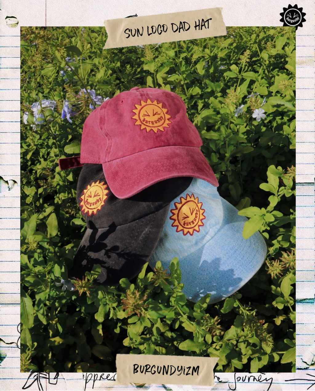 SUN LOGO (DAD HAT)