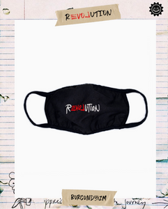 x REVOLUTION (EMBROIDERED FACE MASK)