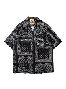 PAISLEY BANDANA BUTTON UP SHIRT