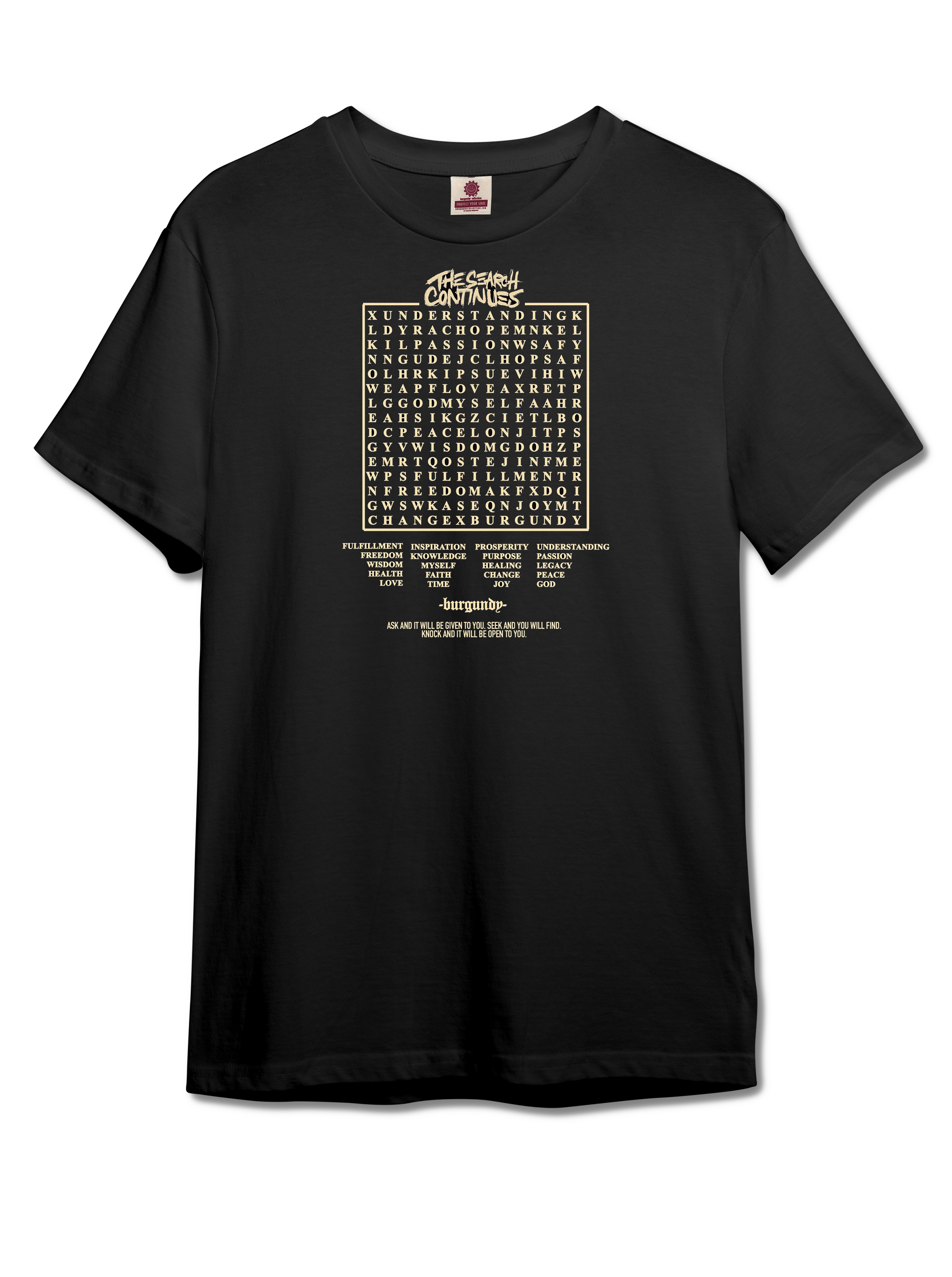 THE SEARCH CONTINUES (T-SHIRT)