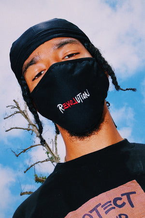 x REVOLUTION (EMBROIDERED FACE MASK)
