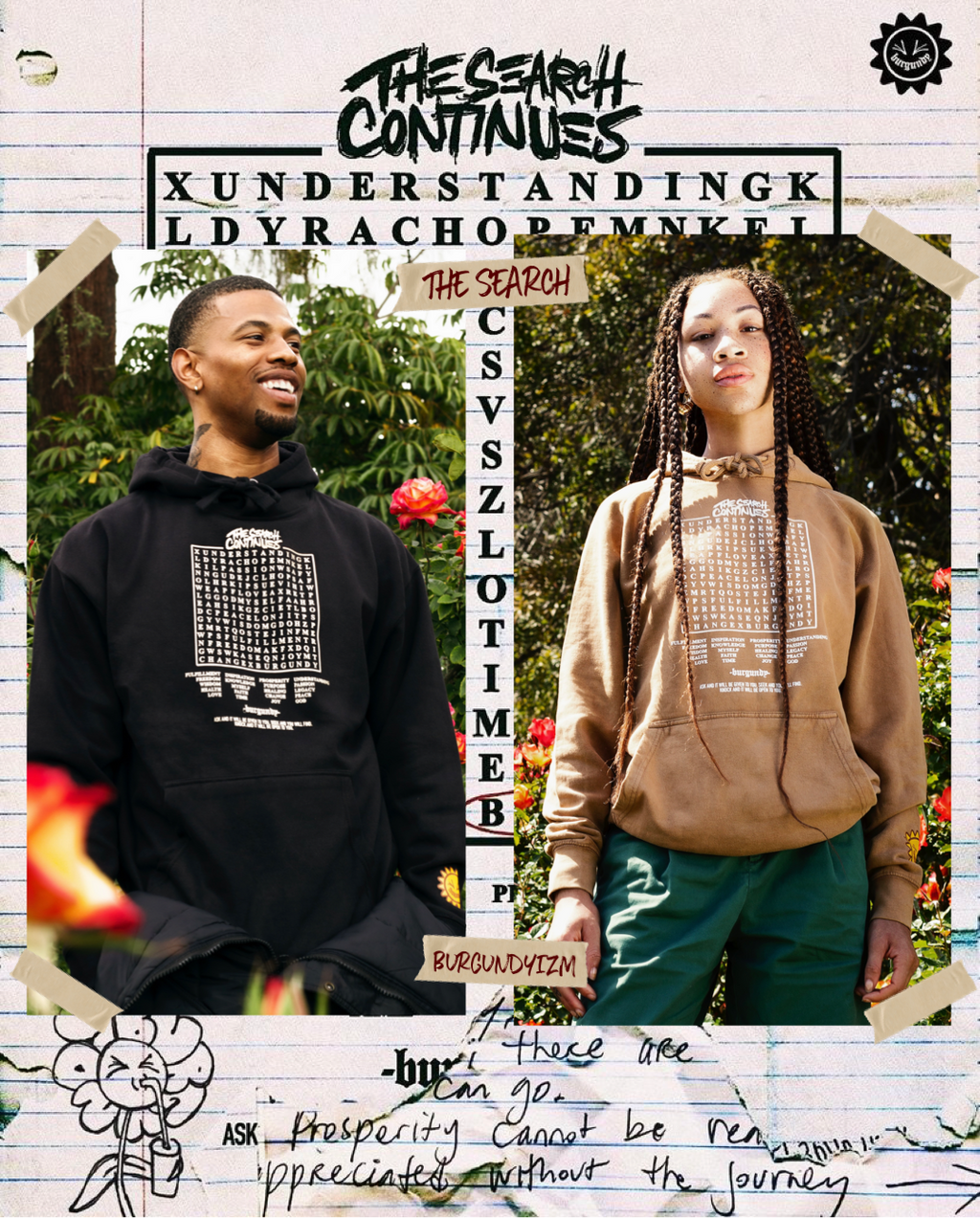 THE SEARCH CONTINUES (HOODIE)