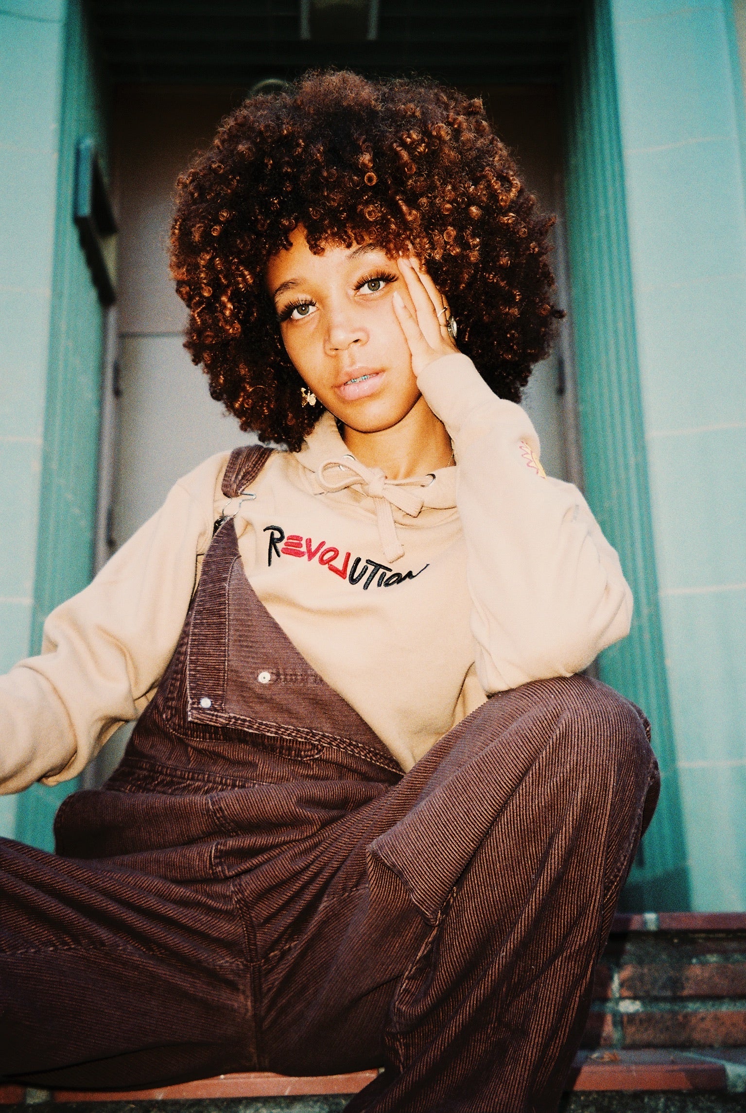 REVOLUTION (EMBROIDERED HOODIE)